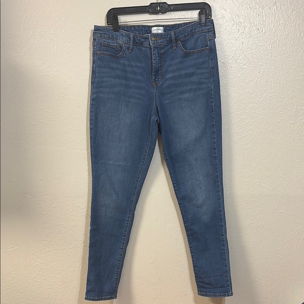 Jessica Simpson Blue Skinny Jeans SZ 10